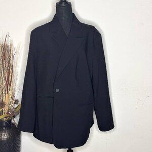 Asos Box Black Blazer